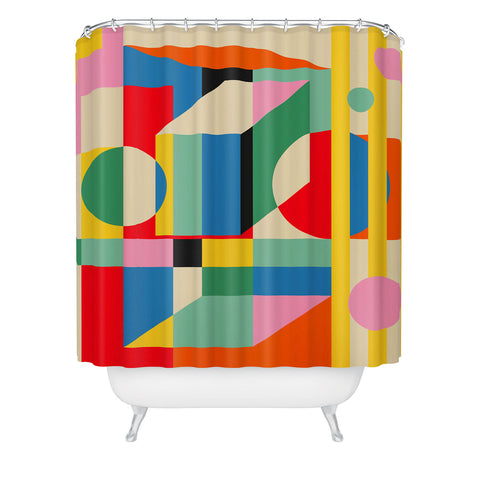 Jen Du Architects Shower Curtain