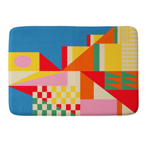 Jen Du Beach City Memory Foam Bath Mat