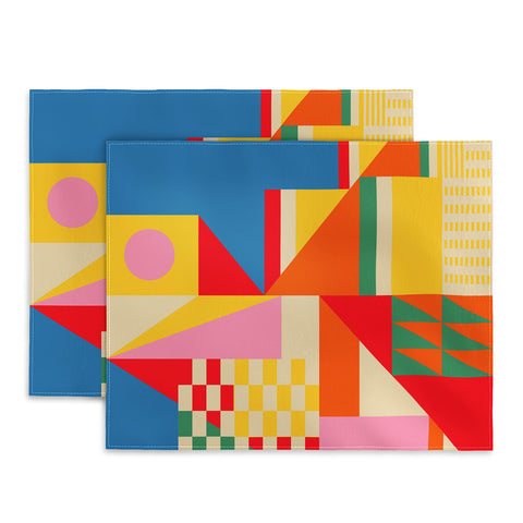 Jen Du Beach City Placemat