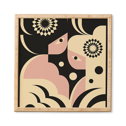 Jen Du Bubble Bath II Framed Wall Art