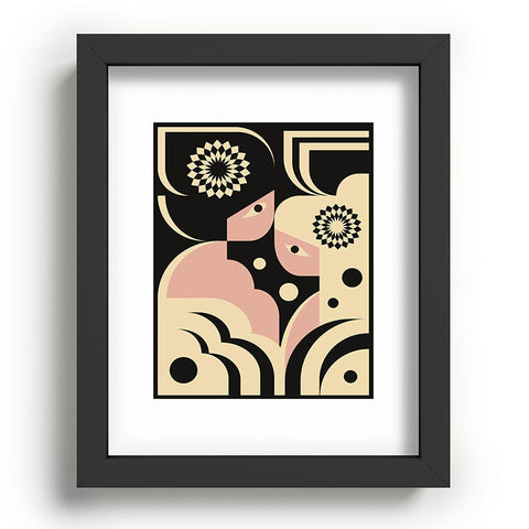 Jen Du Bubble Bath II Recessed Framing Rectangle