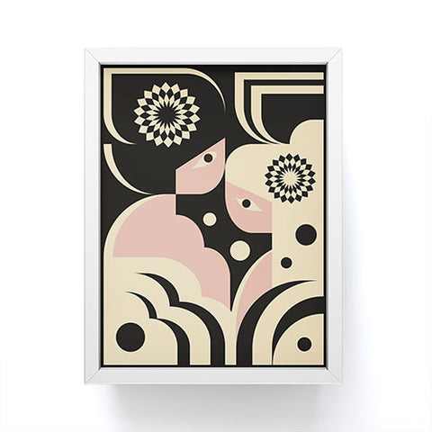 Jen Du Bubble Bath II Framed Mini Art Print