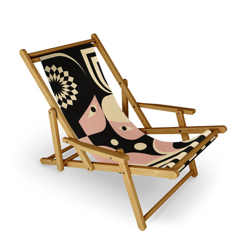 Jen Du Bubble Bath II Sling Chair