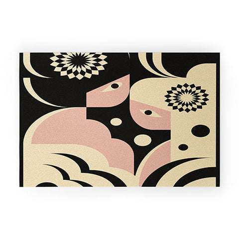 Jen Du Bubble Bath II Welcome Mat