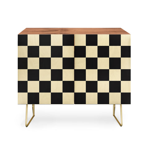 Jen Du Classy Checkerboard Credenza
