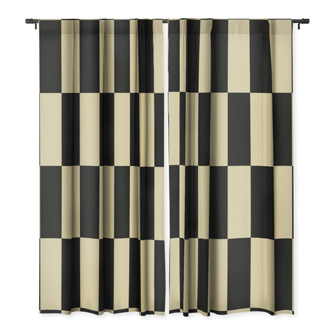 Jen Du Classy Checkerboard Blackout Non Repeat