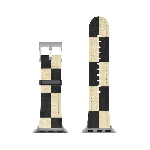 Jen Du Classy Checkerboard Apple Watch Band