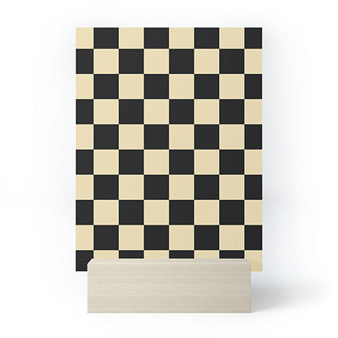 Jen Du Classy Checkerboard Mini Art Print