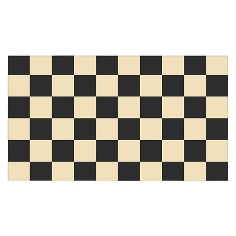 Jen Du Classy Checkerboard Tablecloth