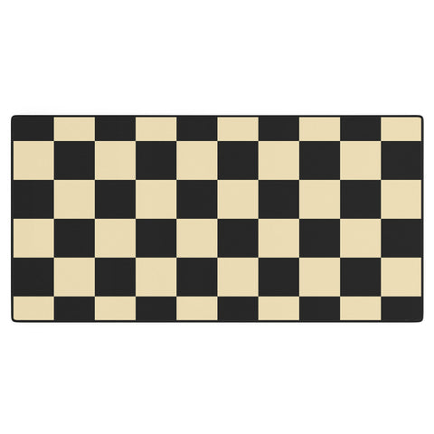 Jen Du Classy Checkerboard Desk Mat