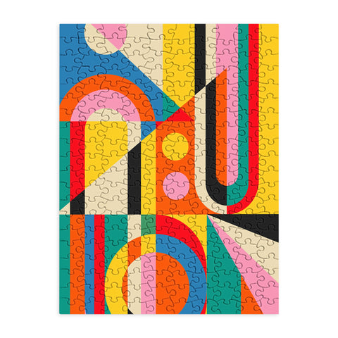 Jen Du Colorful Geometrics Puzzle