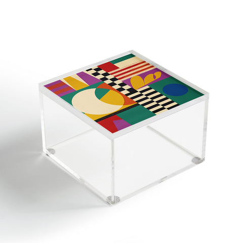 Jen Du Geometric Movement Acrylic Box