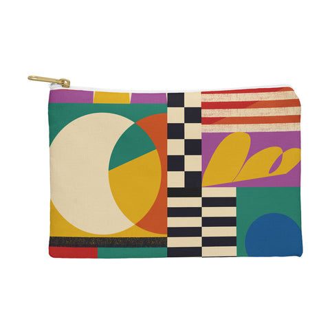 Jen Du Geometric Movement Pouch