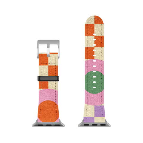 Jen Du Lucky Checkerboard Apple Watch Band