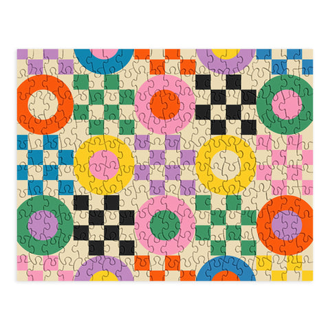 Jen Du Lucky Checkerboard Puzzle