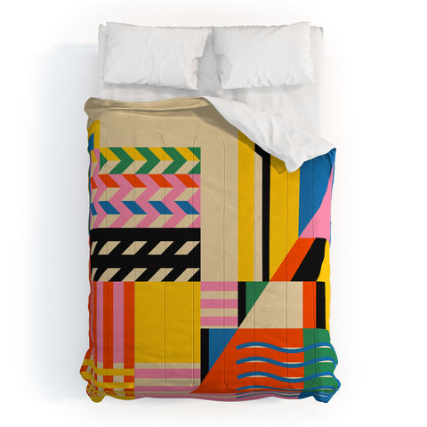 Jen Du South France coast Landscape Comforter