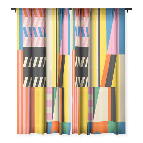 Jen Du South France coast Landscape Sheer Non Repeat