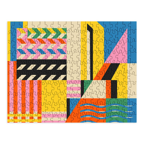 Jen Du South France coast Landscape Puzzle