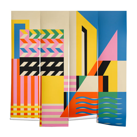 Jen Du South France coast Landscape Wall Mural