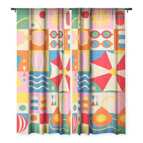 Jen Du Summer Beach Lifestyle Sheer Non Repeat