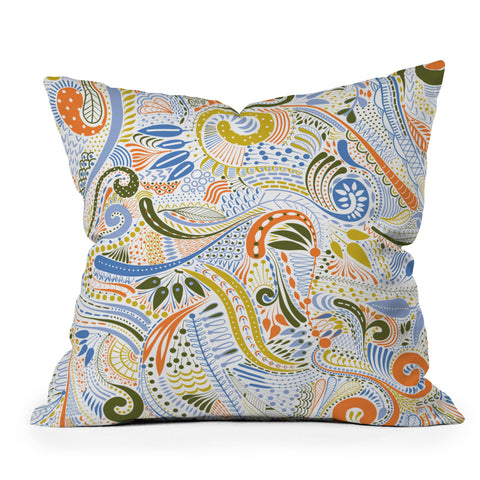 Jenean Morrison A Very Good Idea Outdoor Throw Pillow