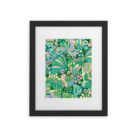 Jenean Morrison Abstract Butterfly Framed Art Print