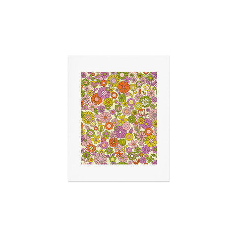 Jenean Morrison Checkered Past in Pink Art Print