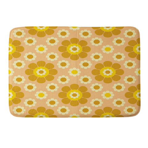Jenean Morrison Diner Menu in Sunset Memory Foam Bath Mat