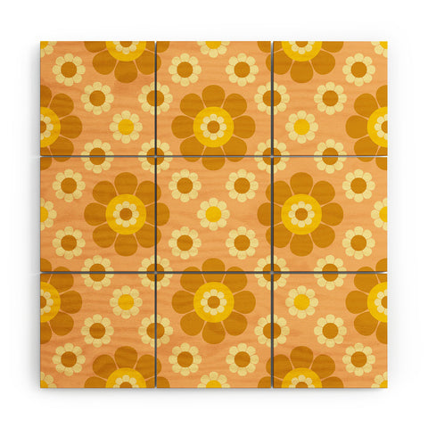 Jenean Morrison Diner Menu in Sunset Wood Wall Mural