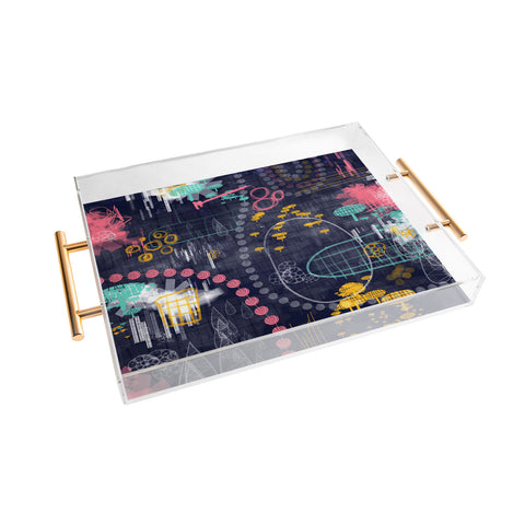 Jenean Morrison Fall Together Acrylic Tray
