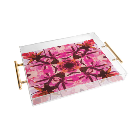 Jenean Morrison Garden Glass Acrylic Tray