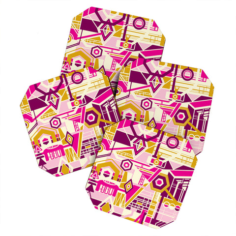 Jenean Morrison Late Night Thoughts Coaster Set