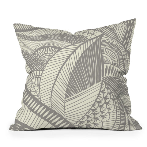 Jenean Morrison Leave The Light On Outdoor Throw Pillow