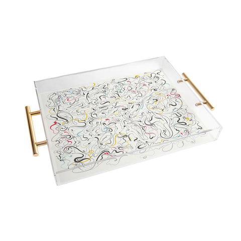 Jenean Morrison Line Dance Acrylic Tray