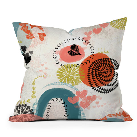 Jenean Morrison Lovelorn Outdoor Throw Pillow