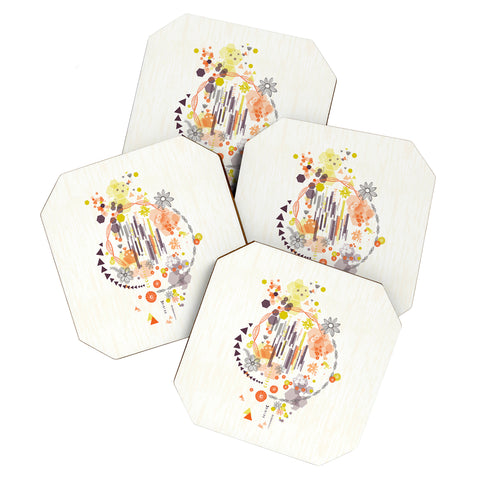 Jenean Morrison Luminary Coaster Set