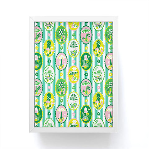 Jenean Morrison Mushroom Family Portraits Framed Mini Art Print