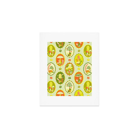 Jenean Morrison Mushroom Family Portraits II Art Print