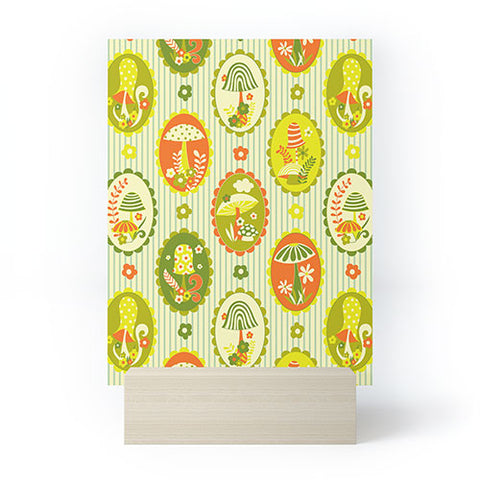 Jenean Morrison Mushroom Family Portraits II Mini Art Print