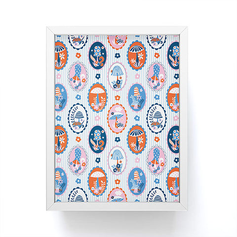 Jenean Morrison Mushroom Family Portraits III Framed Mini Art Print