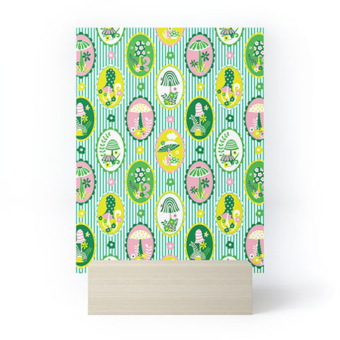 Jenean Morrison Mushroom Family Portraits Mini Art Print