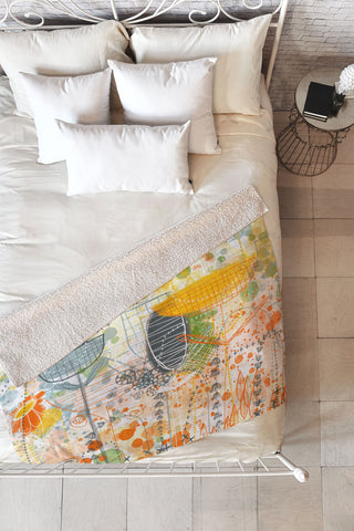 Jenean Morrison New Amsterdam Fleece Throw Blanket