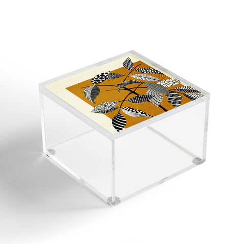 Jenean Morrison Patterned Plant 05 Acrylic Box