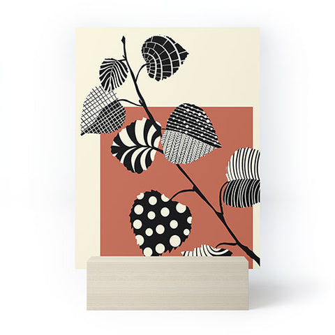 Jenean Morrison Patterned Plant 06 Mini Art Print