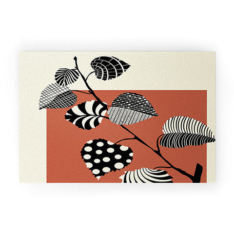 Jenean Morrison Patterned Plant 06 Welcome Mat