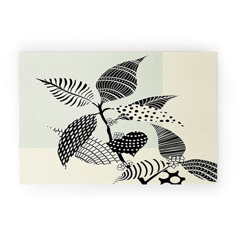 Jenean Morrison Patterned Plant 07 Welcome Mat