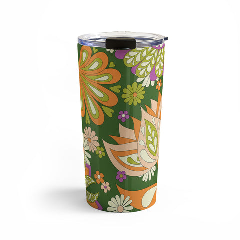 Jenean Morrison Perennial Garden Green Travel Mug