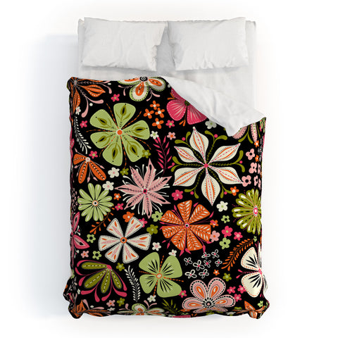 Jenean Morrison Petal Pop in Pink Duvet Cover
