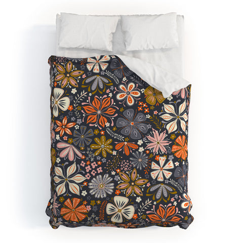 Jenean Morrison Petal Pop Multi Duvet Cover