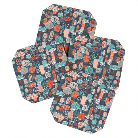 Jenean Morrison Retro Future Coaster Set